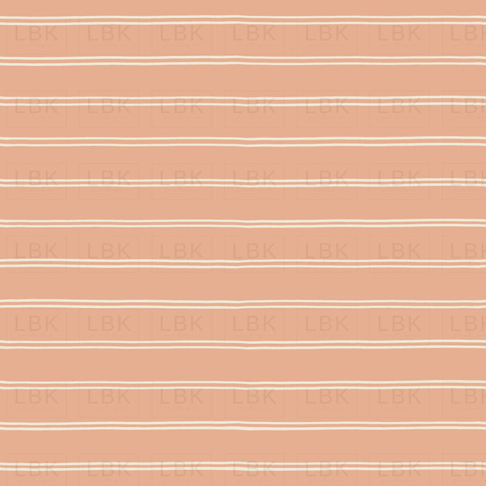 Basic Stripe In Peach