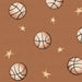 Basketball And Stars - Rust