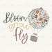 Bloom Grow Fly Panel In Cream