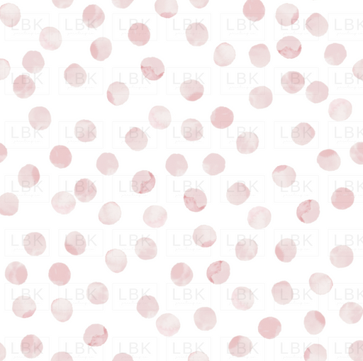 Blush Watercolor Dots