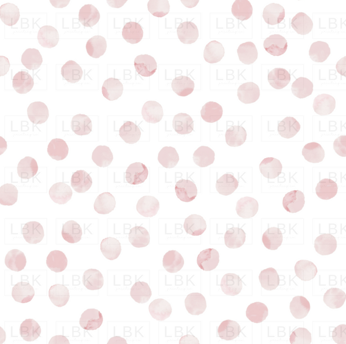 Blush Watercolor Dots