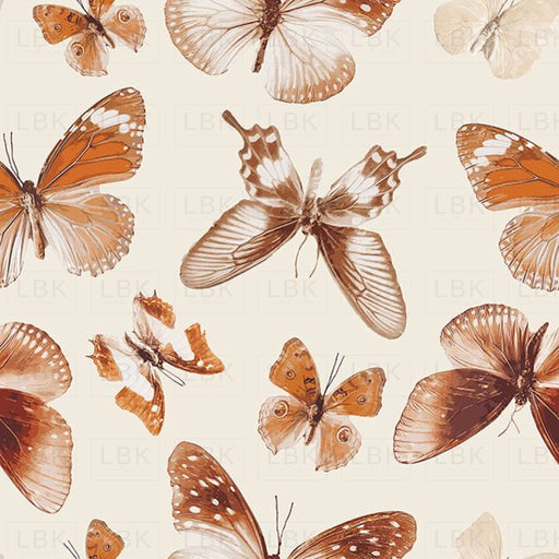 Boho Brown Butterflies