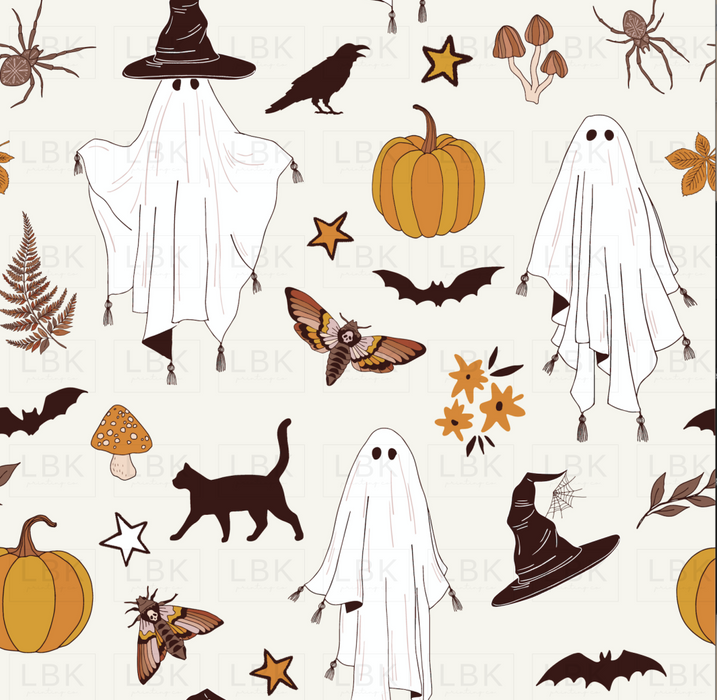 Boho Halloween Ghosts