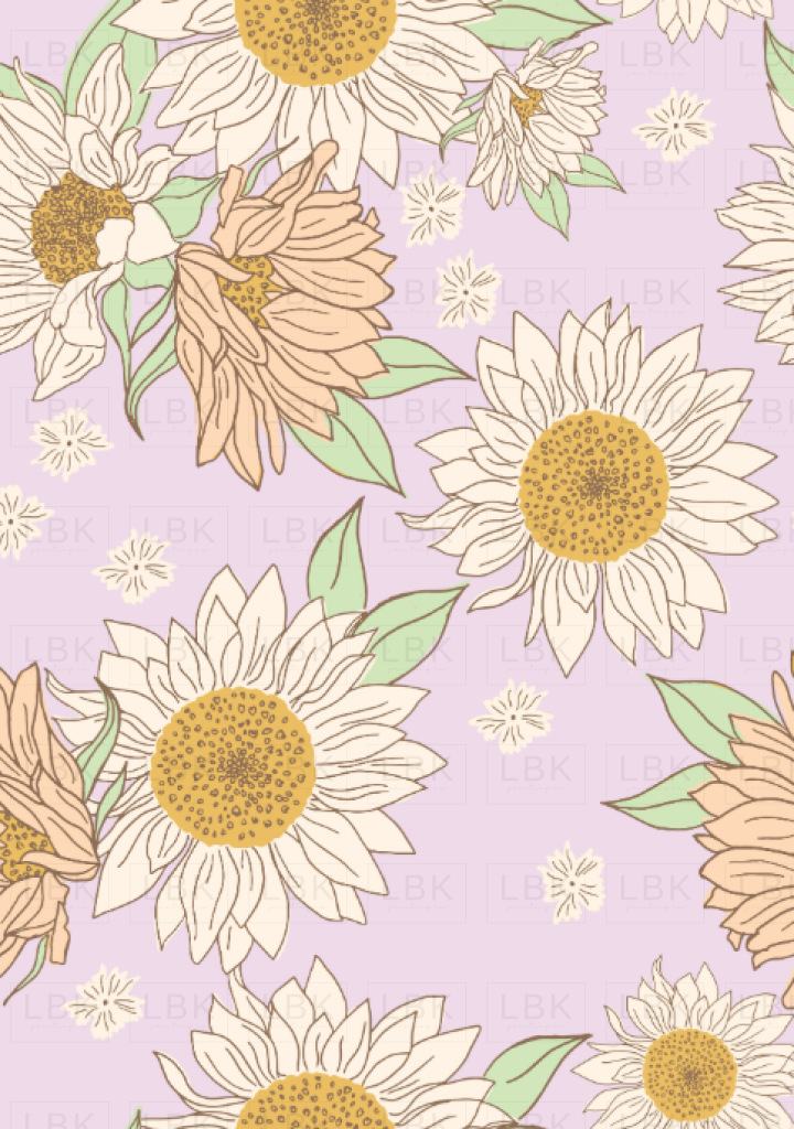 Boho Sunflowers in Sunshine Collection