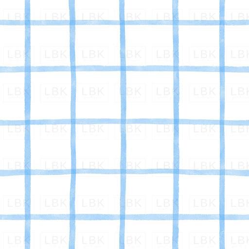 Bright blue window pane