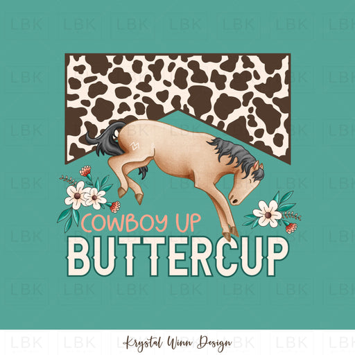 Buttercup Panel- Cowboy Up