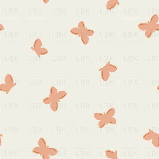 Butterfly Dream-Shell Coral On Cream
