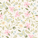 Butterfly Garden Floral Bright- cream