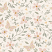 Butterfly Garden Floral Muted_ cream mauve sage
