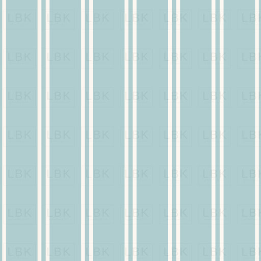 Butterfly Garden Stripe Bright -pool blue