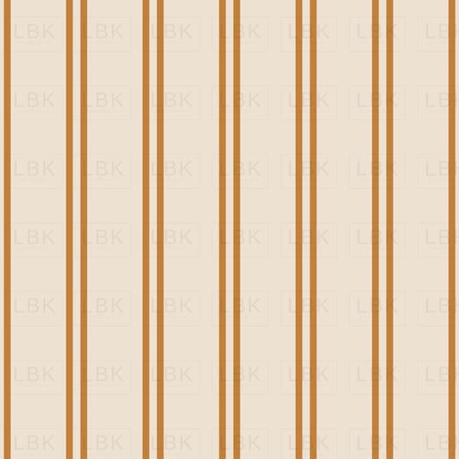 Butterfly Garden Stripe Muted- burnt sienna