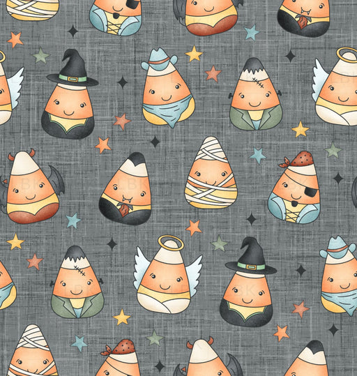 Candy Corn Harvest Costumes Grey