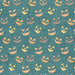 Candy Corn Harvest Faces Teal