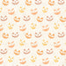 Candy Corn Harvest Faces White