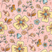 Candy Corn Harvest Floral Pink