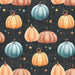 Candy Corn Harvest Pumpkins Black