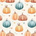 Candy Corn Harvest Pumpkins White