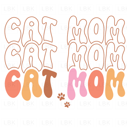 Cat Mom - Groovy