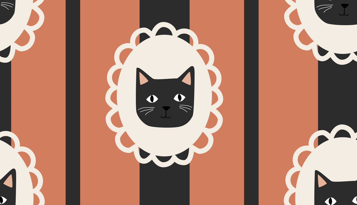 cat stripe 20 in repeat