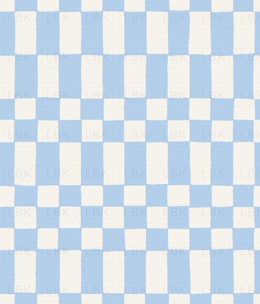 Checkerboard In Blue