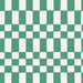 Checkerboard In Emerald Green