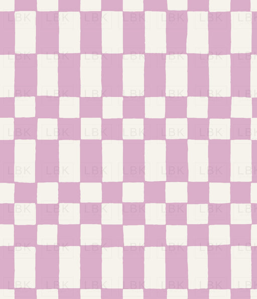 Checkerboard In Lavender