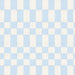 Checkerboard In Pastel Blue