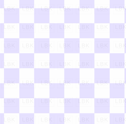 Checkered In Periwinkle Purple