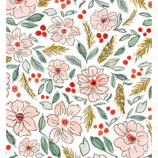 Christmas Blossoms White