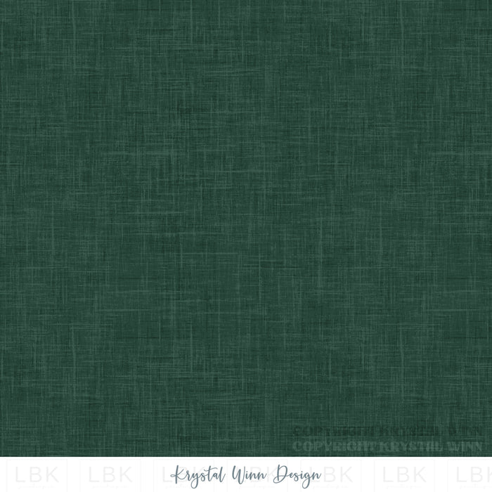 Christmas Faux Flannel Textured Solid Emerald