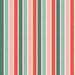 Christmas Green Stripes