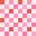 Christmas Pink Checkerboard