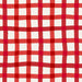 Christmas Red Wobbly Gingham