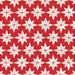 Christmas Star Tiles On Red