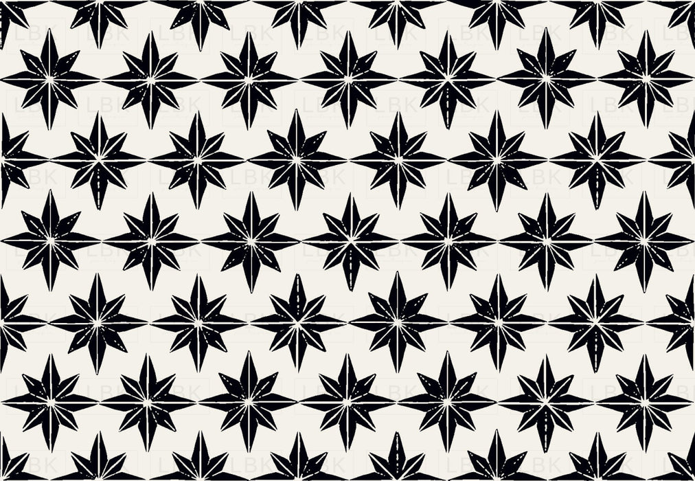 Christmas Star Tiles White