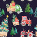 Christmas Tractor Parade On Navy