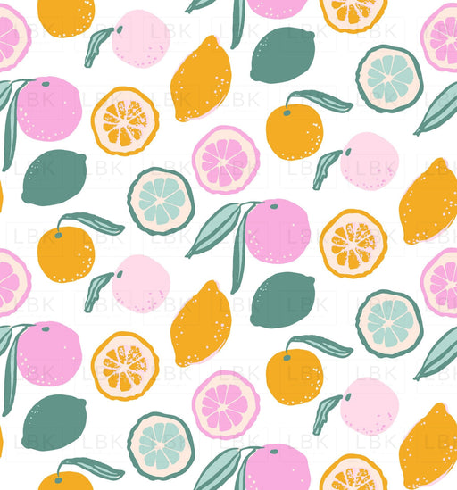Citrus In Laguna Summer Fabric