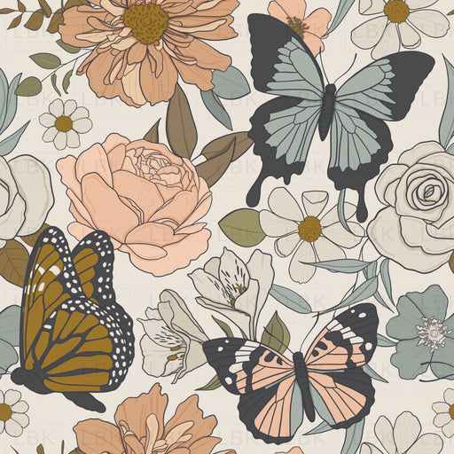 Claire Butterfly Floral