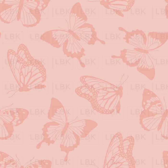 Claire Pink Tonal Butterfly