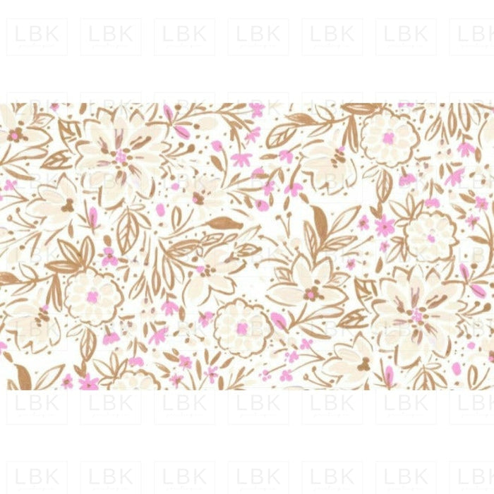 Cleo - White Pink Cream Gold Straight 150