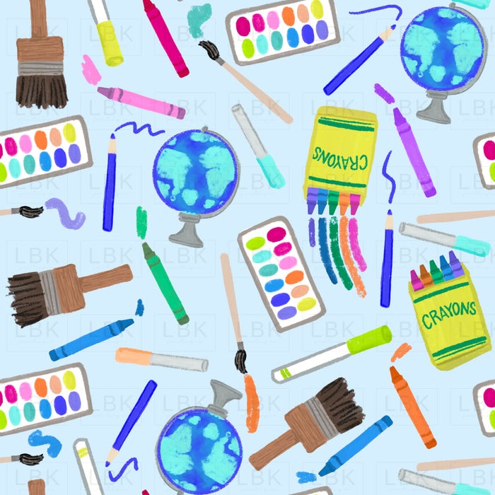 Color your world light blue