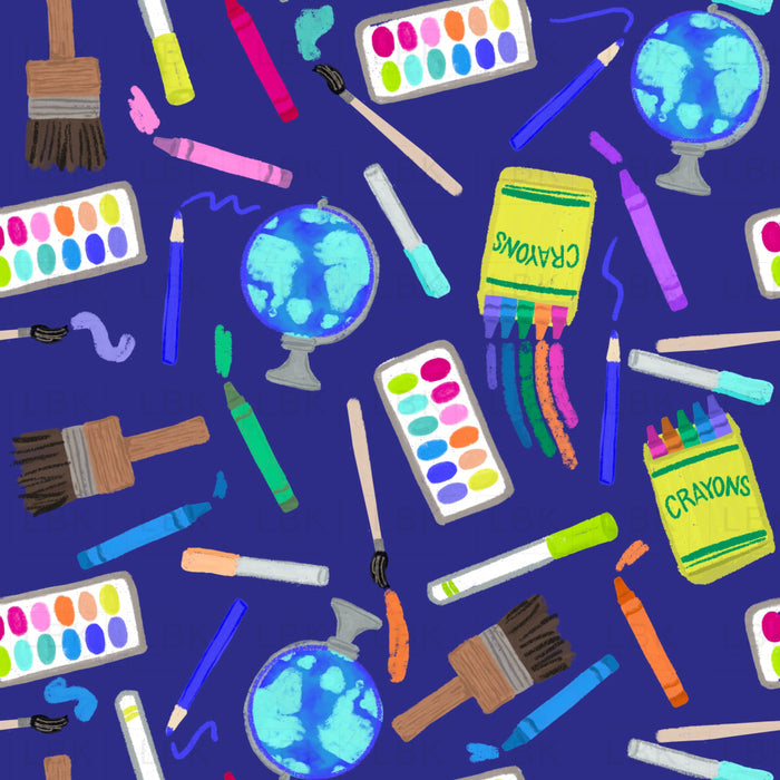 Color your world navy blue