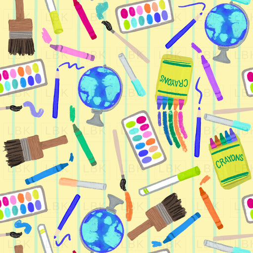 Color your world yellow paper