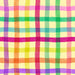 Crayon multi plaid post it yellow