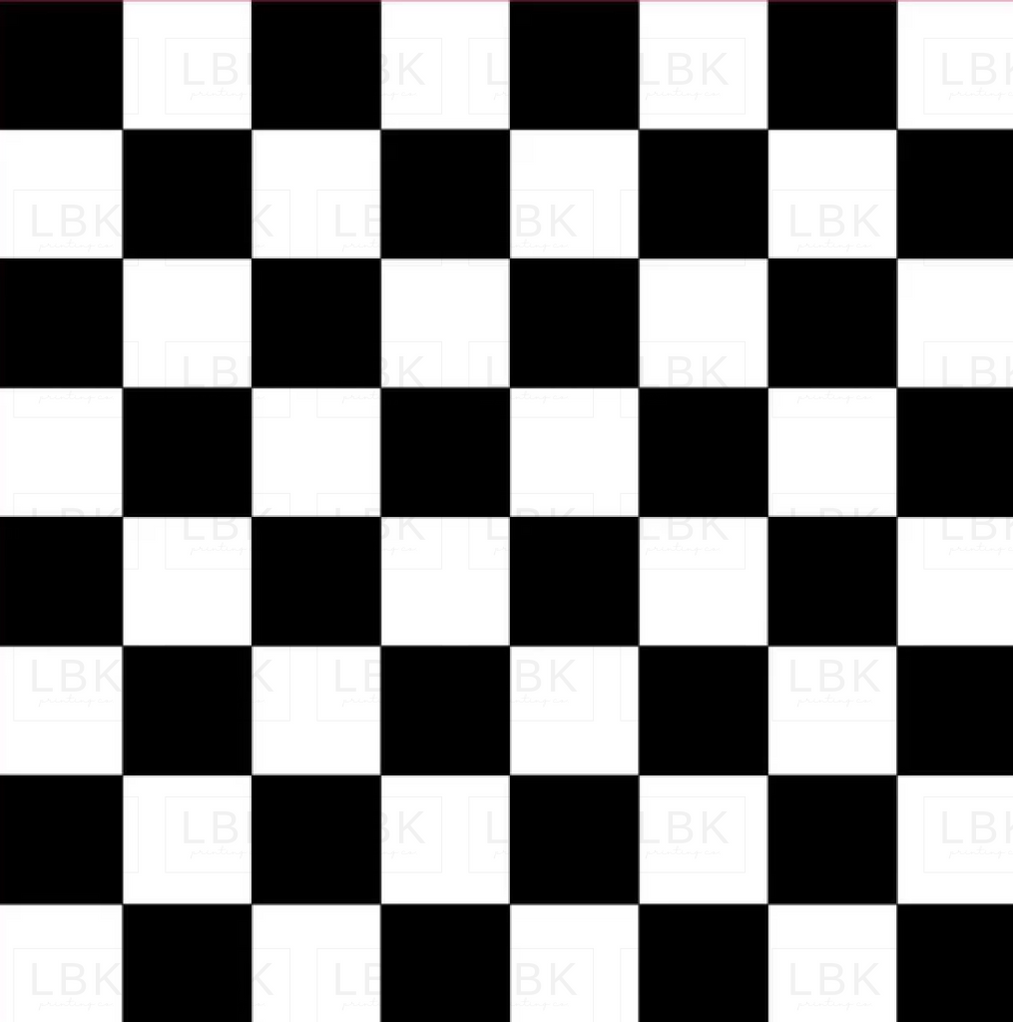 Custom Color Match Checkered Coordinate — LBK Printing Co.