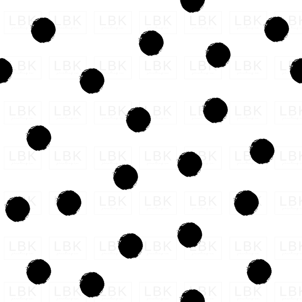 Custom Color Match Scattered Paint Dots Coordinate — LBK Printing Co.