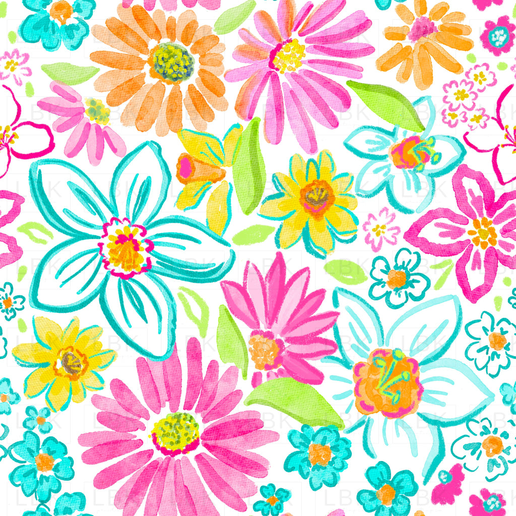 Bright Daffies & Daisies