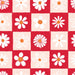 Daisies On Red
