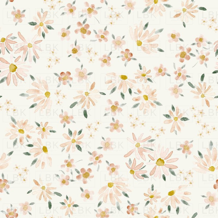 Dancing Daisies - Soft White