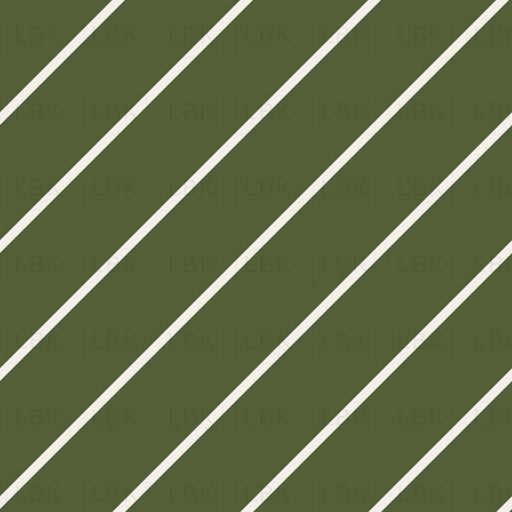 Diagonal Stripes On Green